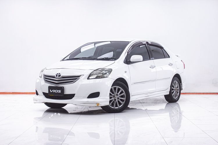Toyota Vios 2012 1.5 E Sedan เบนซิน ไม่ติดแก๊ส เกียร์อัตโนมัติ ขาว