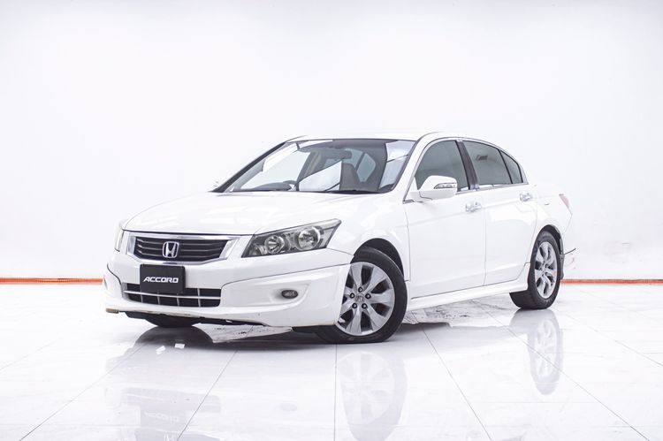 Honda Accord 2010 2.4 EL Sedan เบนซิน ไม่ติดแก๊ส เกียร์อัตโนมัติ ขาว