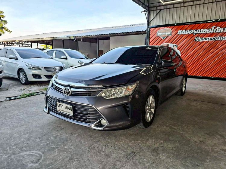Toyota Camry 2017 2.0 G Sedan เบนซิน ไม่ติดแก๊ส เกียร์อัตโนมัติ เทา