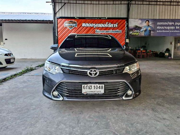 Toyota Camry 2017 2.0 G Sedan เบนซิน ไม่ติดแก๊ส เกียร์อัตโนมัติ เทา รูปที่ 2