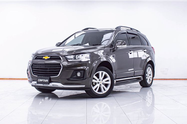 Chevrolet Captiva 2017 2.4 LSX Utility-car เบนซิน ไม่ติดแก๊ส เกียร์อัตโนมัติ น้ำตาล