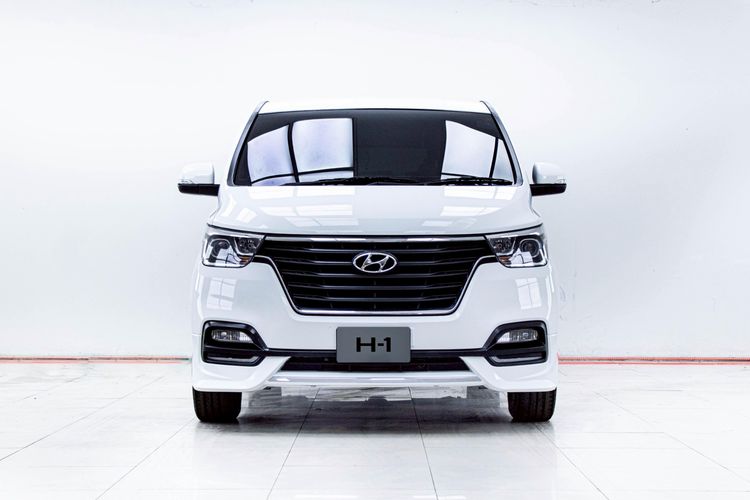 Hyundai H-1  2022 2.5 Elite Utility-car ดีเซล ไม่ติดแก๊ส เกียร์อัตโนมัติ ขาว รูปที่ 4