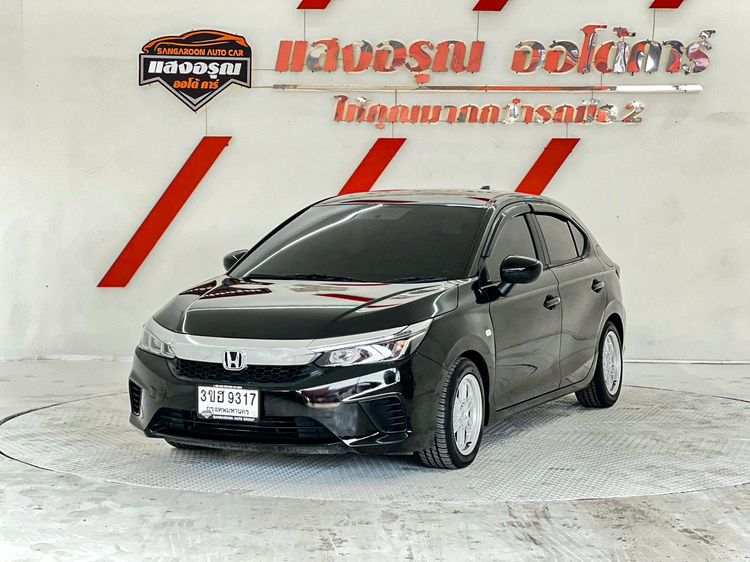รถ Honda City 1.0 S+ สี ดำ