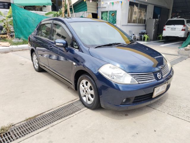 Nissan Tiida 2006 1.8 G Sedan เบนซิน ไม่ติดแก๊ส เกียร์อัตโนมัติ น้ำเงิน รูปที่ 3