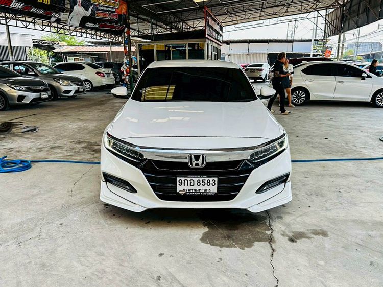 Honda Accord 2020 1.5 Turbo EL Sedan เบนซิน ไม่ติดแก๊ส เกียร์อัตโนมัติ ขาว รูปที่ 2