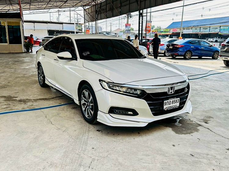 Honda Accord 2020 1.5 Turbo EL Sedan เบนซิน ไม่ติดแก๊ส เกียร์อัตโนมัติ ขาว รูปที่ 3