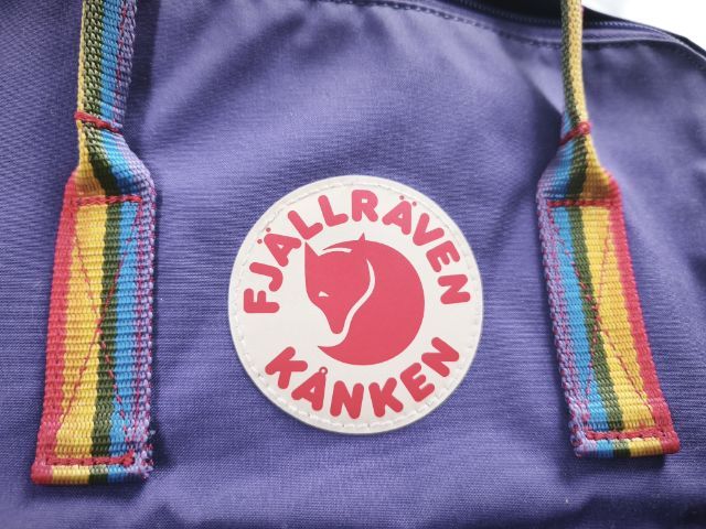 ไม่ระบุ ม่วง ผ้าใบ อื่นๆ เป้ Fjällräven Kånken Rainbow Classic สี Purple (ของแท้)