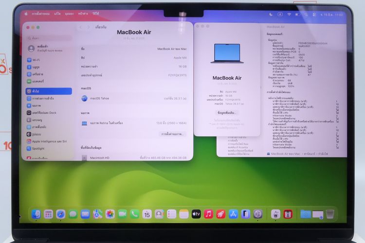 MacBook Air M4 13" 16.512GB  รูปที่ 2