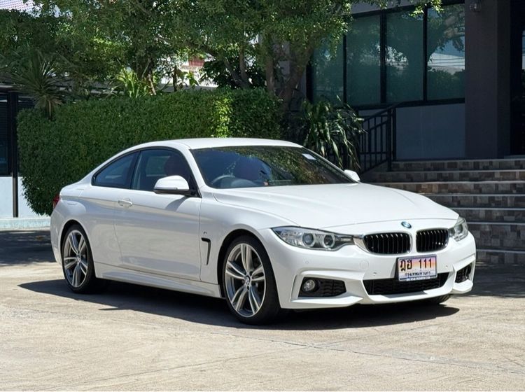 BMW Series 4 2017 420d Sedan ดีเซล ไม่ติดแก๊ส เกียร์อัตโนมัติ ขาว