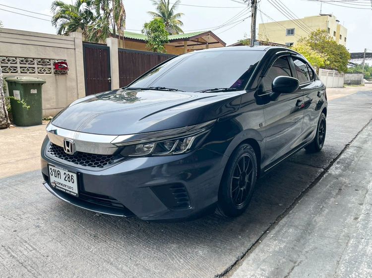 Honda City 2022 1.0 S+ เบนซิน ไม่ติดแก๊ส เกียร์อัตโนมัติ เทา