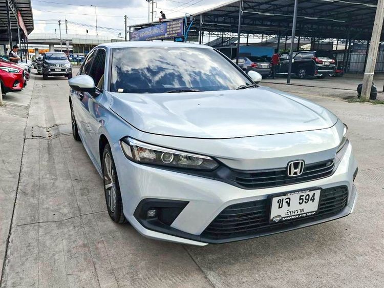 Honda Civic 2021 1.5 EL Sedan เบนซิน ไม่ติดแก๊ส เกียร์อัตโนมัติ เทา รูปที่ 3