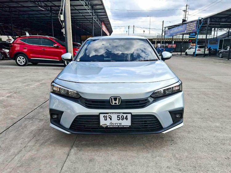 Honda Civic 2021 1.5 EL Sedan เบนซิน ไม่ติดแก๊ส เกียร์อัตโนมัติ เทา รูปที่ 2