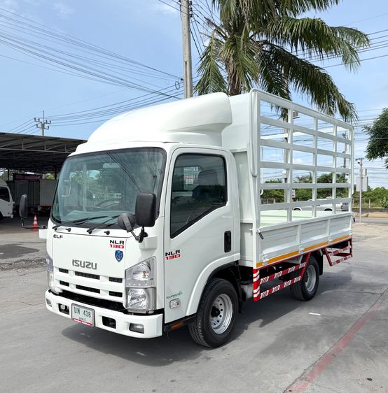 4  ล้อ รถ ISUZU NLR 130 แรง ปี 2556 รถห้างแท้ (4 ล้อไม่ติดเวลา) กะบะคอกสูง ยาว3.50 ม กว้าง1.90 ม. 