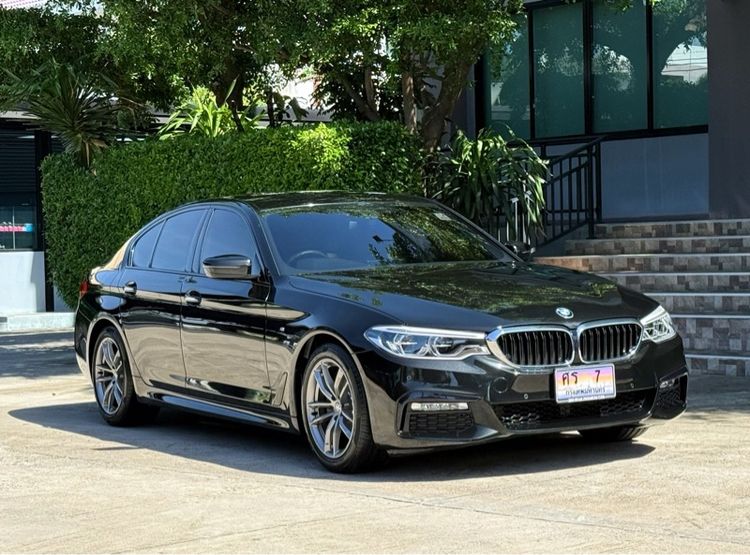 BMW Series 5 2020 520d Sedan ดีเซล ไม่ติดแก๊ส เกียร์อัตโนมัติ ดำ