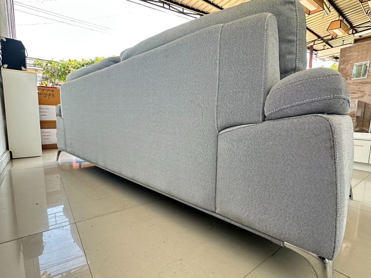 โซฟา 2 ที่นั่ง แบรนด์ SB FURNITURE  เบาะผ้าสีเทา รูปที่ 6