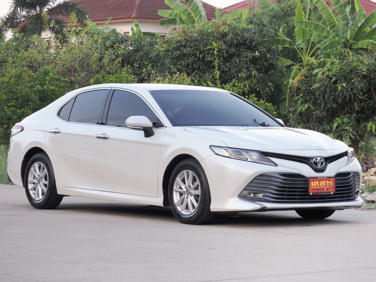 Toyota Camry 2020 2.0 G Sedan เบนซิน ไม่ติดแก๊ส เกียร์อัตโนมัติ ขาว รูปที่ 2