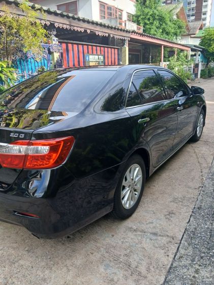Toyota Camry 2013 2.0 G Sedan เบนซิน ไม่ติดแก๊ส เกียร์อัตโนมัติ ดำ รูปที่ 3