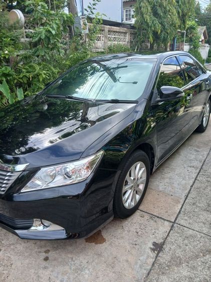 Toyota Camry 2013 2.0 G Sedan เบนซิน ไม่ติดแก๊ส เกียร์อัตโนมัติ ดำ รูปที่ 2