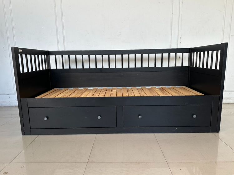 ไม้ น้ำตาล 2 ที่นั่ง โซฟาเดย์เบด แบรนด์ IKEA รุ่น HEMNES 