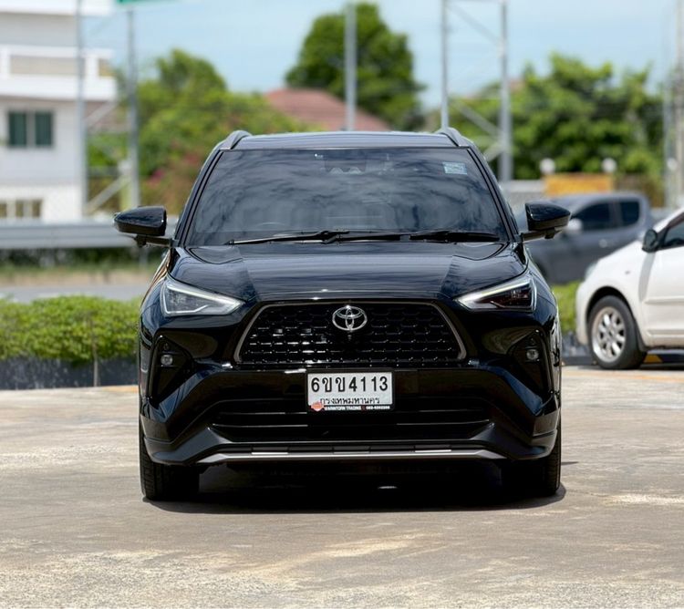 Toyota Yaris Cross 2025 1.5 HEV Premium Luxury Utility-car ไฮบริด ไม่ติดแก๊ส เกียร์อัตโนมัติ ดำ รูปที่ 2
