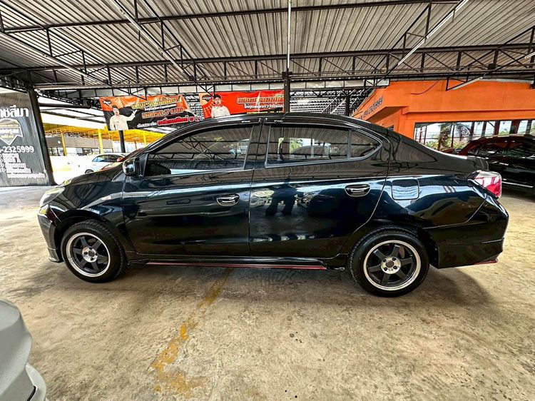 Mitsubishi Attrage 2020 1.2 GLX Sedan เบนซิน ไม่ติดแก๊ส เกียร์อัตโนมัติ ดำ รูปที่ 4