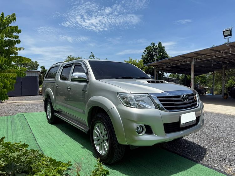 Toyota Hilux Vigo Champ 2015 Smart Cab 2.5 E Prerunner Pickup ดีเซล ไม่ติดแก๊ส เกียร์อัตโนมัติ บรอนซ์ทอง รูปที่ 2
