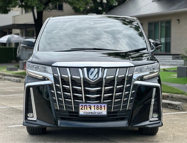 รถ Toyota Alphard 2.5 S C-Package สี ดำ