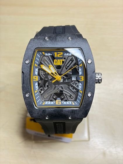 ดำ อื่นๆ นาฬิกา CAT BARREL CARBON