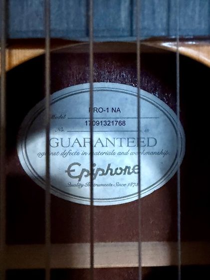 กีตาร์โปร่ง Epiphone รูปที่ 3