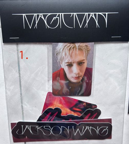 อัลบั้ม🐢 Jackson Wang  MAGIC MAN 1