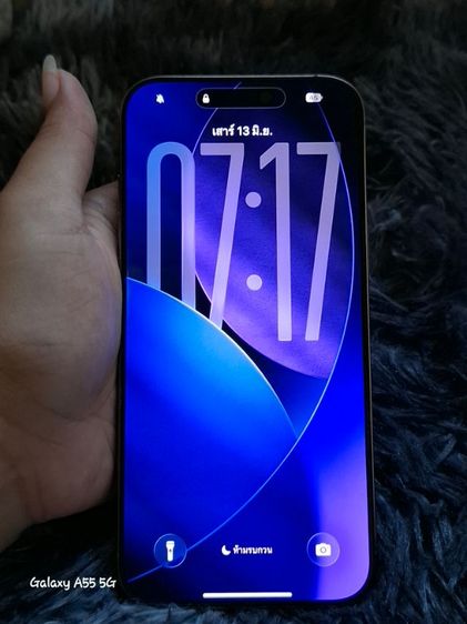 iPhone 16promax  LL A เครื่องแท้จากศูนย์อเมริกา ไม่มีถาดซิม เน้นใช้Wifi หรือEsim แบต94
ความจุ 256GB ใช้งานปกติเหมือนศูนย์ไทย มีแค่เครื่อง
ราคา 27,000 
เจ้าของขายเอง ทักมาต่อรองเพิ่มเติมได้ รูปที่ 3