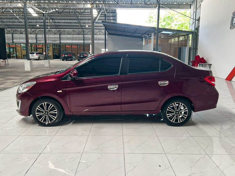 Mitsubishi Attrage 2018 1.2 GLX Sedan เบนซิน ไม่ติดแก๊ส เกียร์อัตโนมัติ แดง รูปที่ 4