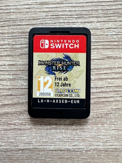 แผ่นเกมส์ monster hunter rise 
