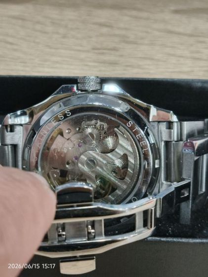 ขายนาฬิกา ขายนาฬิกา KREDO OTUS² Analog Black Dial Men's Watch-KW111 จากประเทศเนเธอร์แลนด์ 