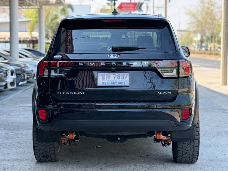 Ford Everest 2022 2.0 Bi-Turbo Titanium+ 4WD Utility-car ดีเซล เกียร์อัตโนมัติ ดำ รูปที่ 3