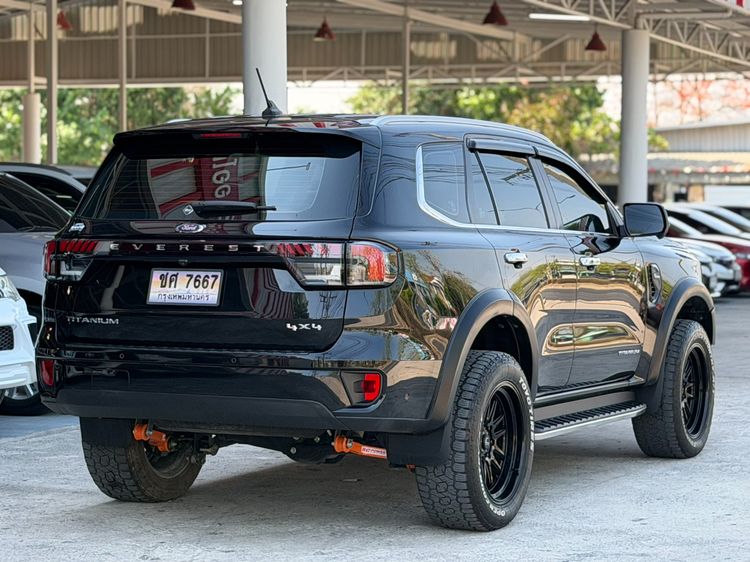 Ford Everest 2022 2.0 Bi-Turbo Titanium+ 4WD Utility-car ดีเซล เกียร์อัตโนมัติ ดำ รูปที่ 4