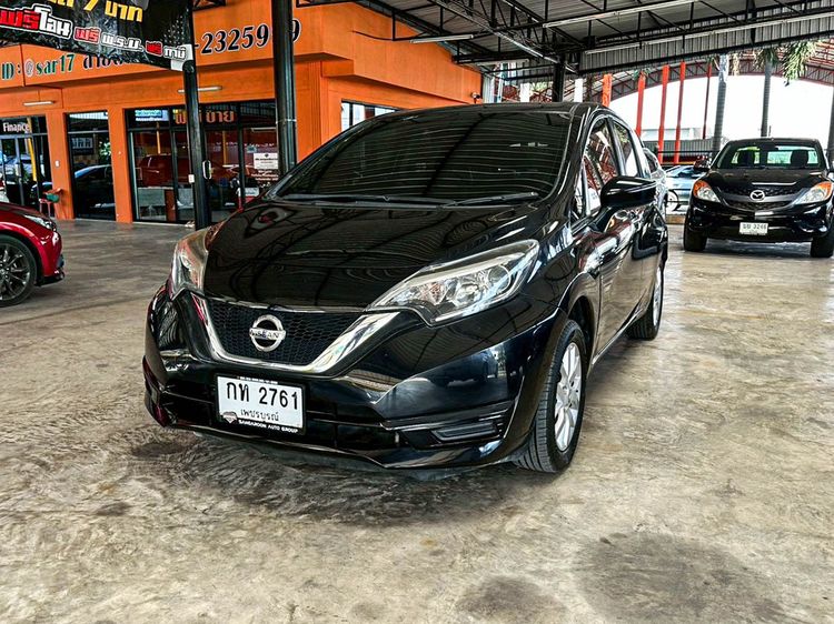 รถ Nissan Note 1.2 V สี ดำ