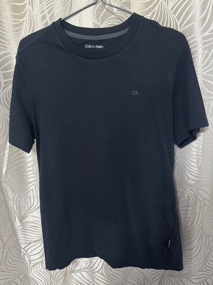 แขนสั้น ดำ เสื้อยืด Calvin Klein