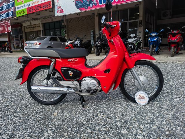 อยู่ตรงข้ามห้างเซ็นทรัลชลบุรี Honda super cub รถสภาพดี ใช้งานง่าย รูปที่ 4