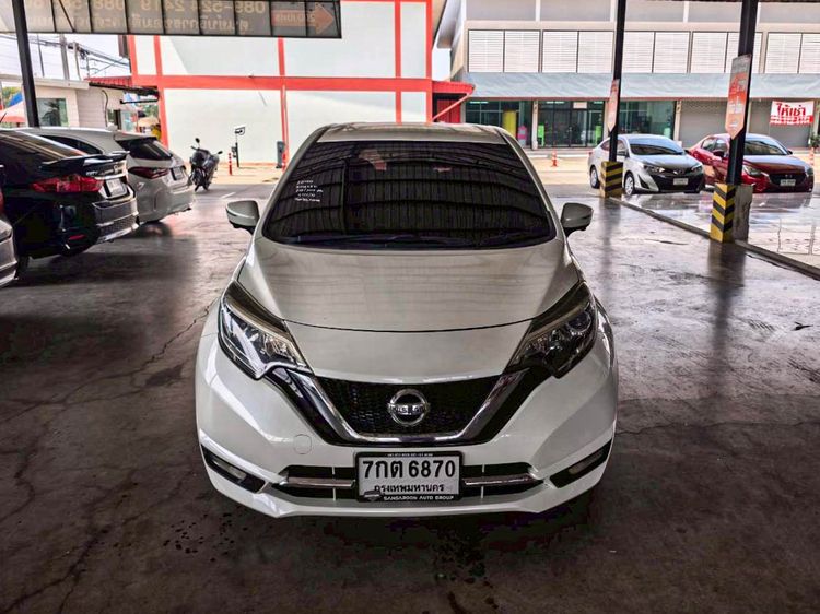 Nissan Note 2017 1.2 VL Sedan เบนซิน ไม่ติดแก๊ส เกียร์อัตโนมัติ ขาว รูปที่ 2