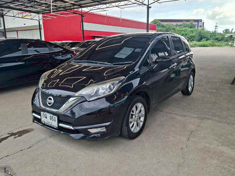 Nissan Note 2017 1.2 VL Sedan เบนซิน ไม่ติดแก๊ส เกียร์อัตโนมัติ ดำ