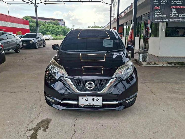 Nissan Note 2017 1.2 VL Sedan เบนซิน ไม่ติดแก๊ส เกียร์อัตโนมัติ ดำ รูปที่ 2