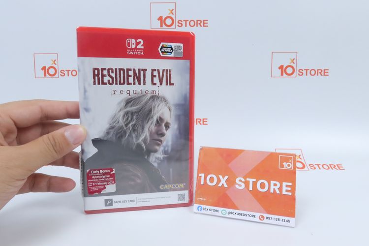 ตลับเกม Nintendo Switch resident evil requiem มือ 1