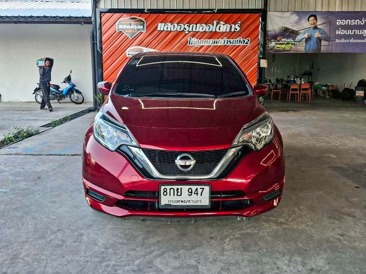 Nissan Note 2019 1.2 E Sedan เบนซิน ไม่ติดแก๊ส เกียร์อัตโนมัติ แดง รูปที่ 2