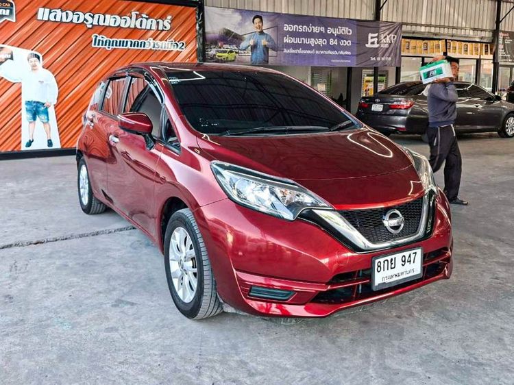 Nissan Note 2019 1.2 E Sedan เบนซิน ไม่ติดแก๊ส เกียร์อัตโนมัติ แดง รูปที่ 3
