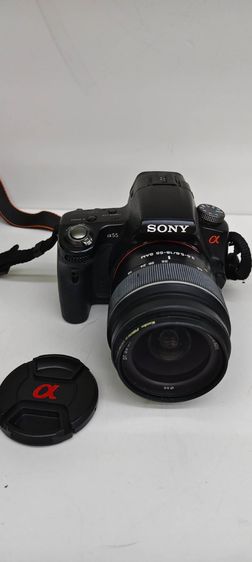 อื่นๆ ไม่กันน้ำ กล้อง Sony α55 กล้อง DSLR SLT ทรงจับถนัดมือ พร้อมเลนส์ Kit Sony DT 18-55mm f 3.5-5.6 SAM