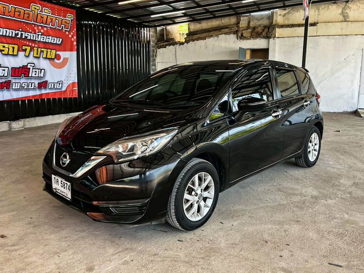 รถ Nissan Note 1.2 V สี ดำ