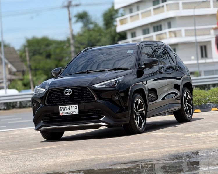 Toyota Yaris Cross 2025 1.5 HEV Premium Luxury Utility-car ไฮบริด ไม่ติดแก๊ส เกียร์อัตโนมัติ ดำ