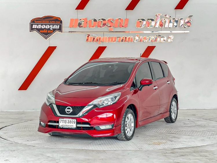 รถ Nissan Note 1.2 VL สี แดง