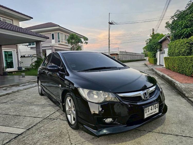 Honda Civic 2006 1.8 ES i-VTEC Sedan เบนซิน เกียร์อัตโนมัติ ดำ รูปที่ 4